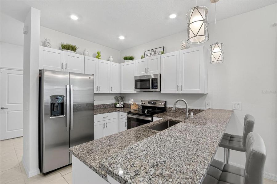 Furnished interior view inside a new home in , San Antonio (Image 10).