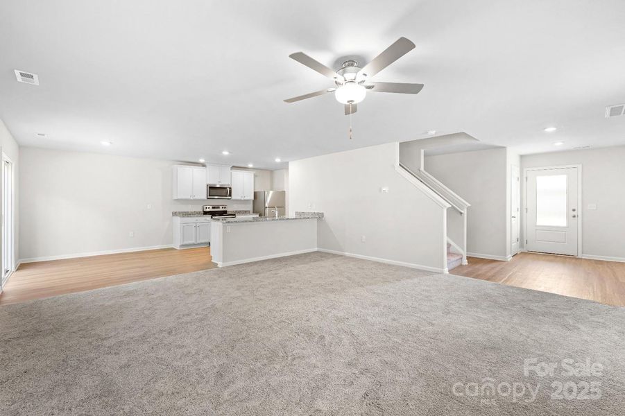 Spacious, unfurnished interior of a new home in McKee Creek Village, Charlotte (Image 13). Spacious, unfurnished interior of a new home in McKee Creek Village, Charlotte (Image 13).