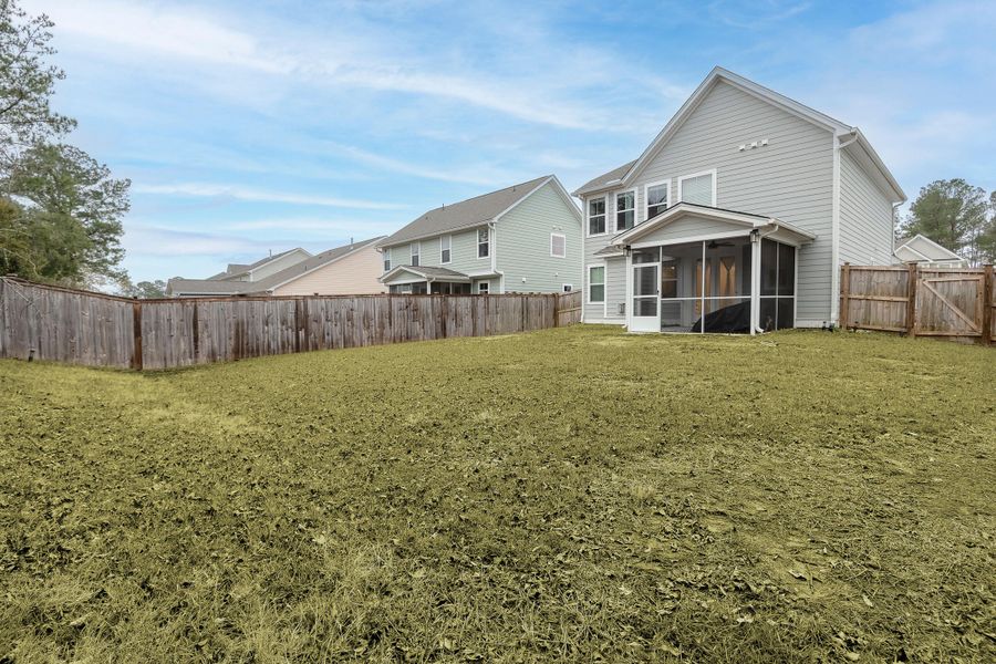 Exterior details and patio area of a home in Abbey Walk, Moncks Corner (Image 30). Exterior details and patio area of a home in Abbey Walk, Moncks Corner (Image 30).