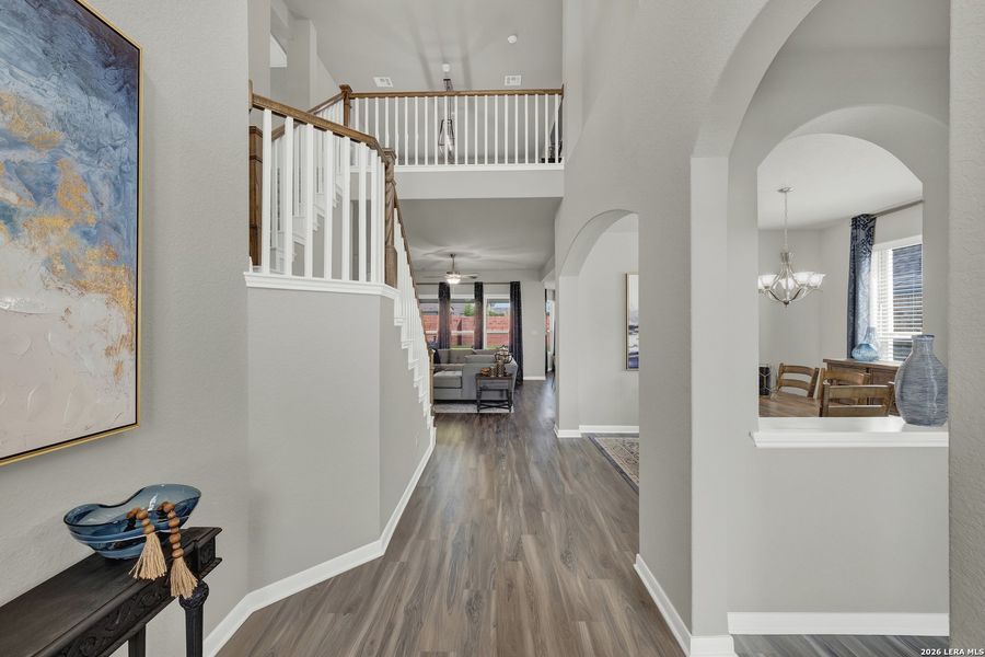 Furnished interior view inside a new home in Buffalo Crossing, Cibolo (Image 19).