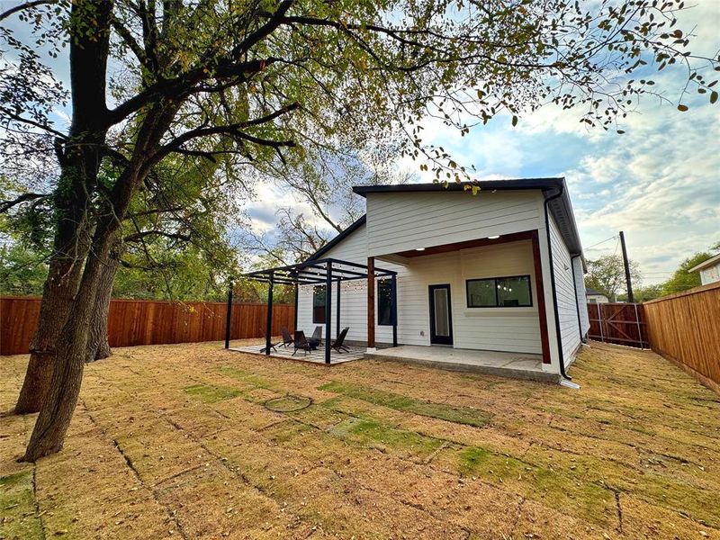 Exterior details and patio area of a home in , Greenville (Image 27). Exterior details and patio area of a home in , Greenville (Image 27).