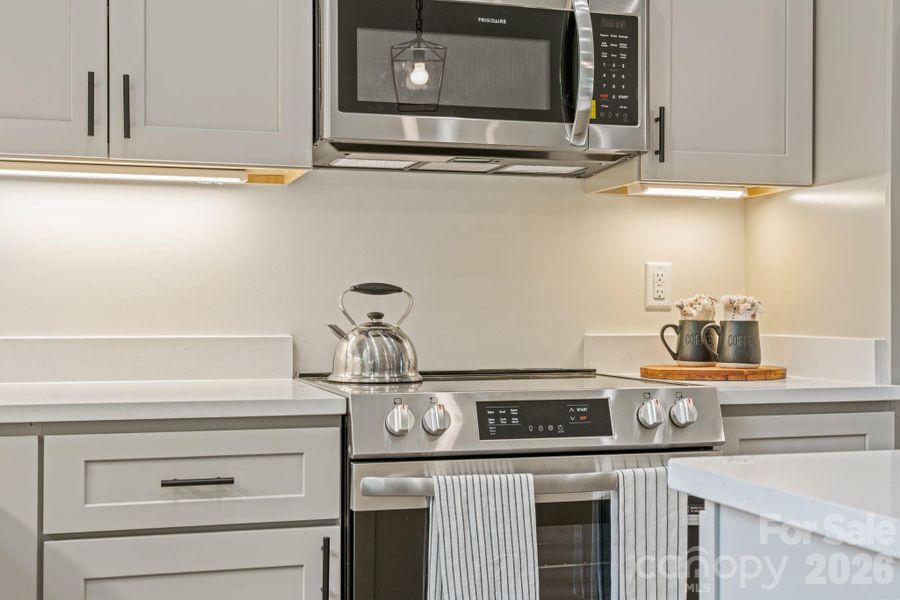 Close-up of interior finishes inside a home in , Waynesville (Image 16).
