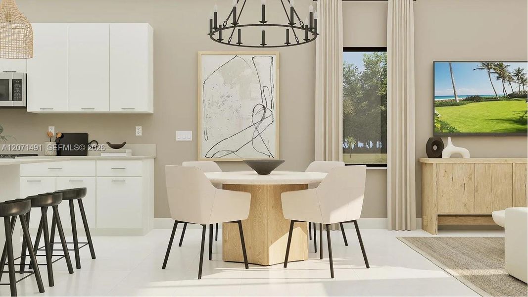 Furnished interior view inside a new home in Altessa at Wilton Manors, Wilton Manors (Image 9).