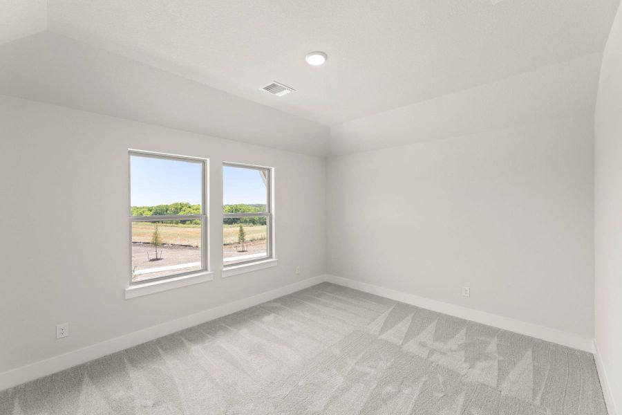 Spacious, unfurnished interior of a new home in Treeline, Justin (Image 21).