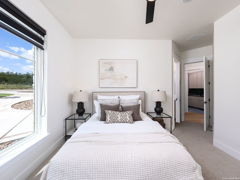 Furnished interior view inside a new home in , Boerne (Image 7).