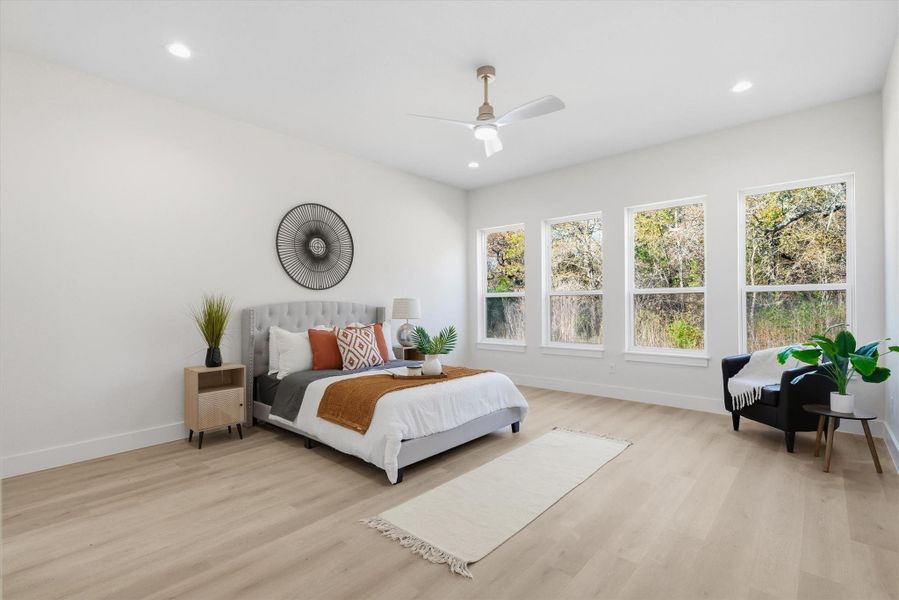 Furnished interior view inside a new home in , Van (Image 4).