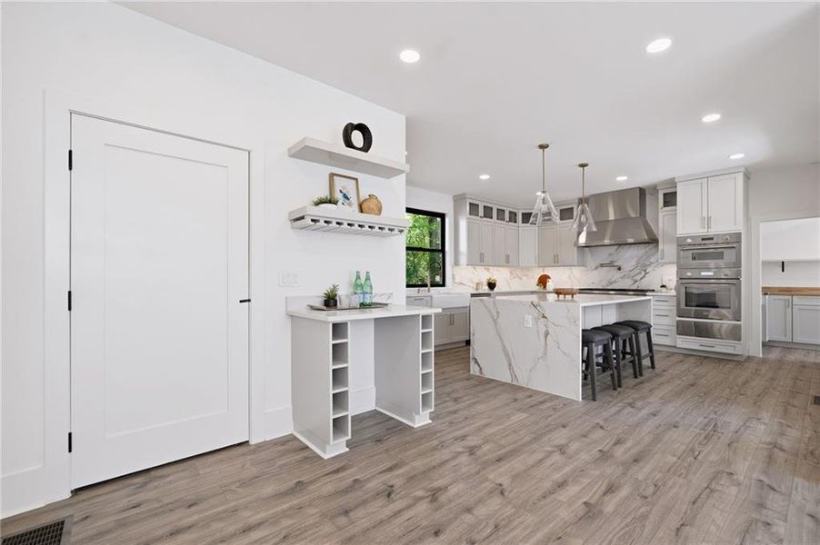 Furnished interior view inside a new home in , Roswell (Image 9).
