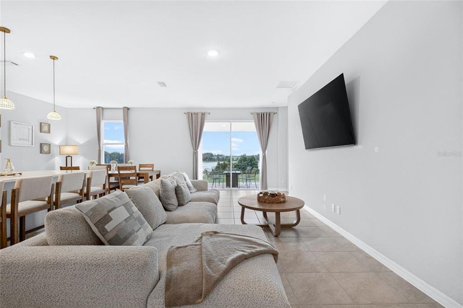 Furnished interior view inside a new home in , Groveland (Image 7).