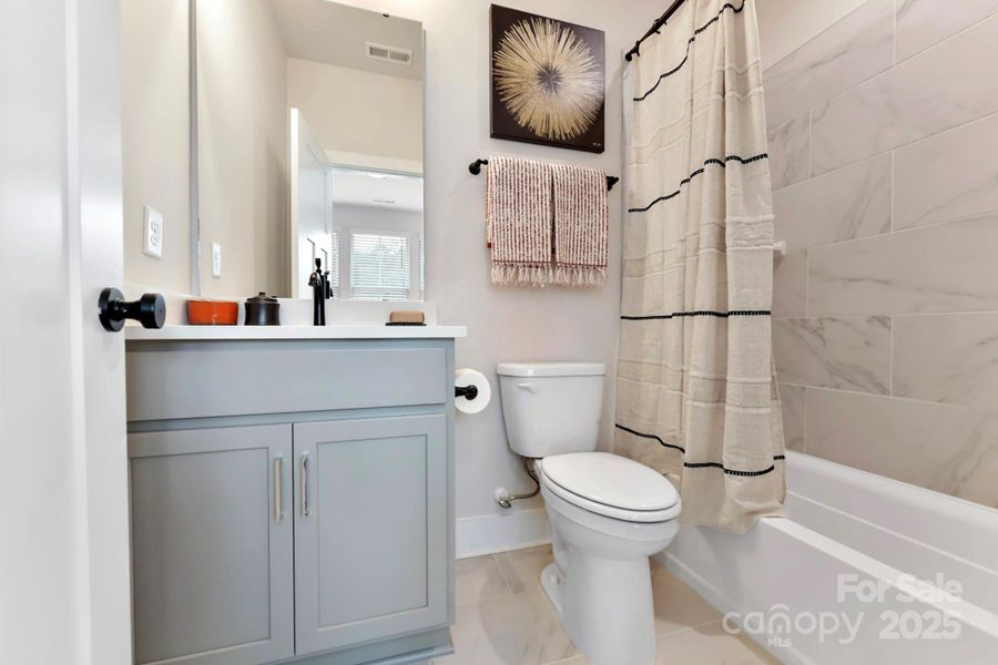 Furnished interior view inside a new home in , Charlotte (Image 25).