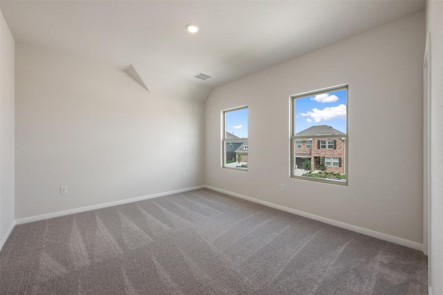 Spacious, unfurnished interior of a new home in Cannon Ranch, Dripping Springs (Image 30). Spacious, unfurnished interior of a new home in Cannon Ranch, Dripping Springs (Image 30).