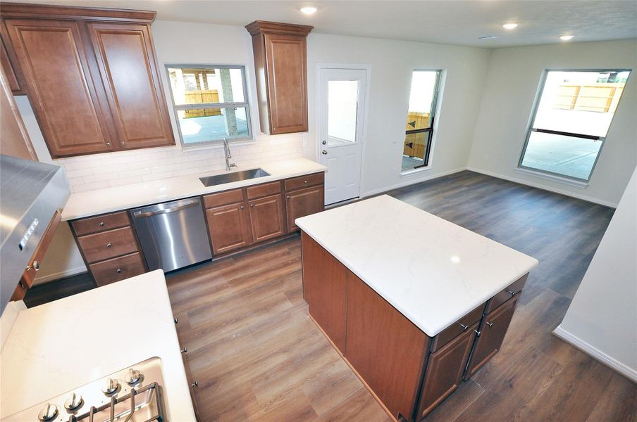 Furnished interior view inside a new home in , League City (Image 7).