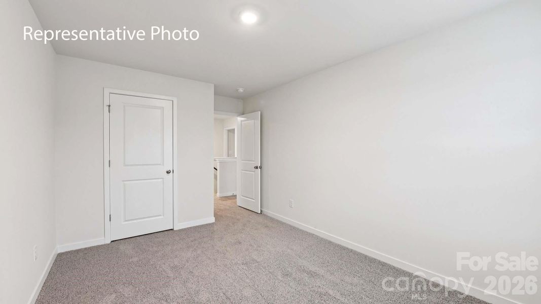 Spacious, unfurnished interior of a new home in Zion Springs, Hickory (Image 19).