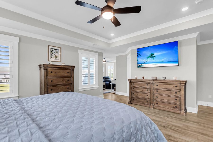 Furnished interior view inside a new home in Hewing Farms, Summerville (Image 43).