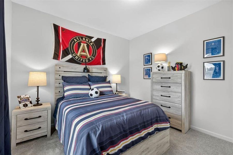 Furnished interior view inside a new home in Laurel Ridge, Rock Spring (Image 15). Furnished interior view inside a new home in Laurel Ridge, Rock Spring (Image 15).