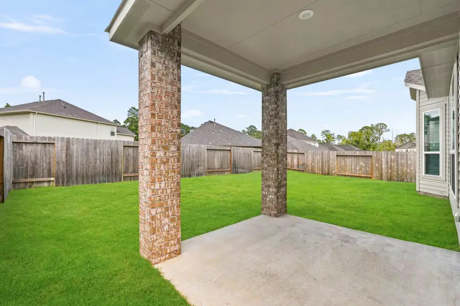 Exterior details and patio area of a home in Audubon, Magnolia (Image 4). Exterior details and patio area of a home in Audubon, Magnolia (Image 4).