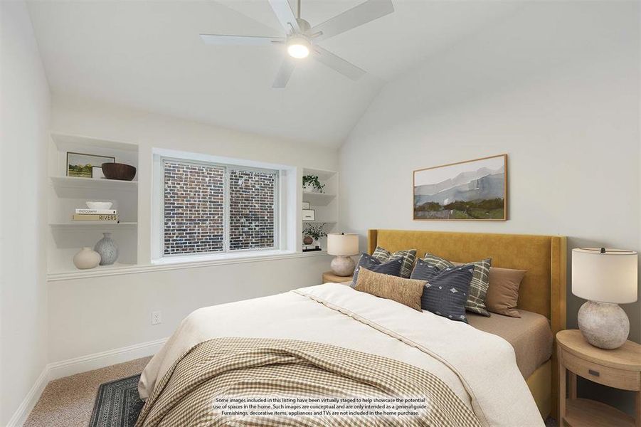 Furnished interior view inside a new home in Star Ranch, Godley (Image 9).