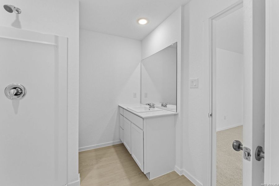Furnished interior view inside a new home in Waterwheel, San Antonio (Image 9).