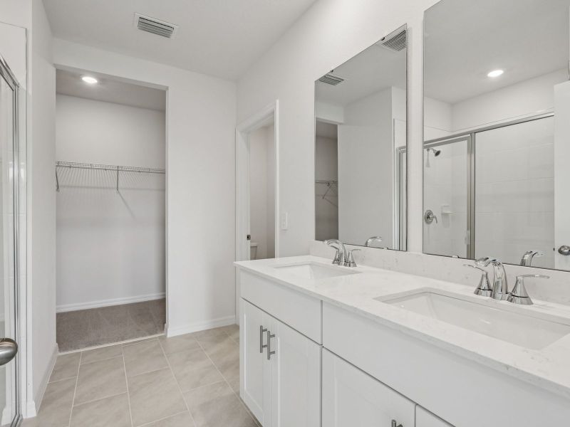 Furnished interior view inside a new home in Crosswinds - Signature Series, Haines City (Image 5).