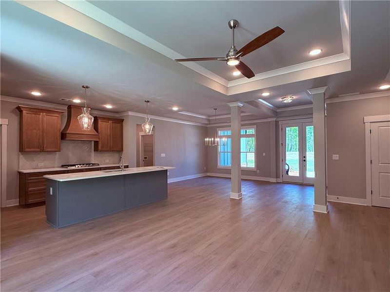 Spacious, unfurnished interior of a new home in , Monroe (Image 11).