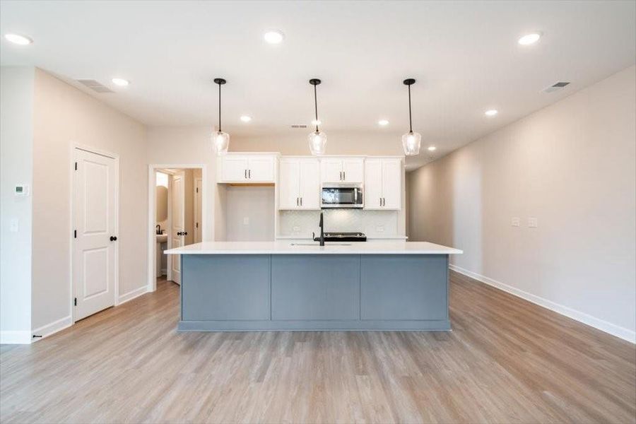Furnished interior view inside a new home in Cherokee Township, Acworth (Image 10).