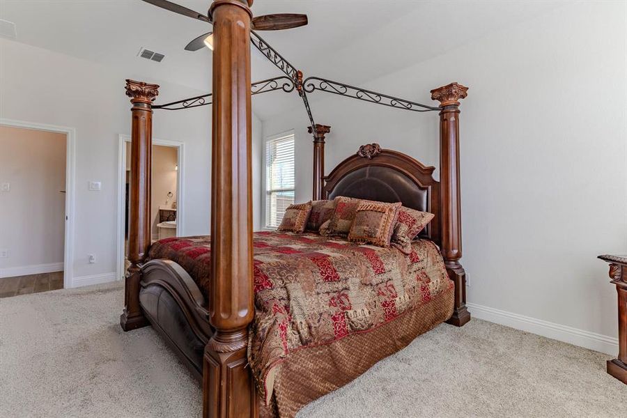 Furnished interior view inside a new home in Coyote Crossing, Godley (Image 17).