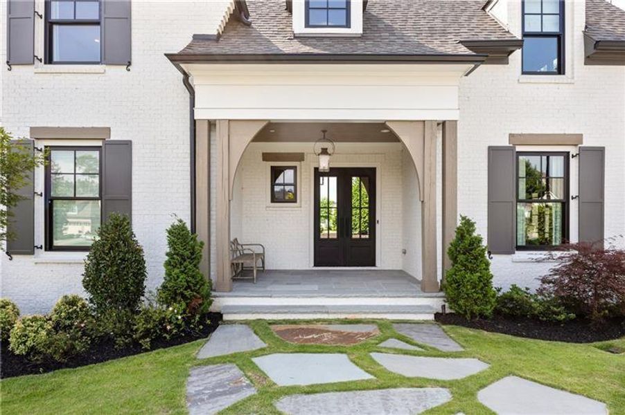 Exterior details and patio area of a home in , Alpharetta (Image 24).