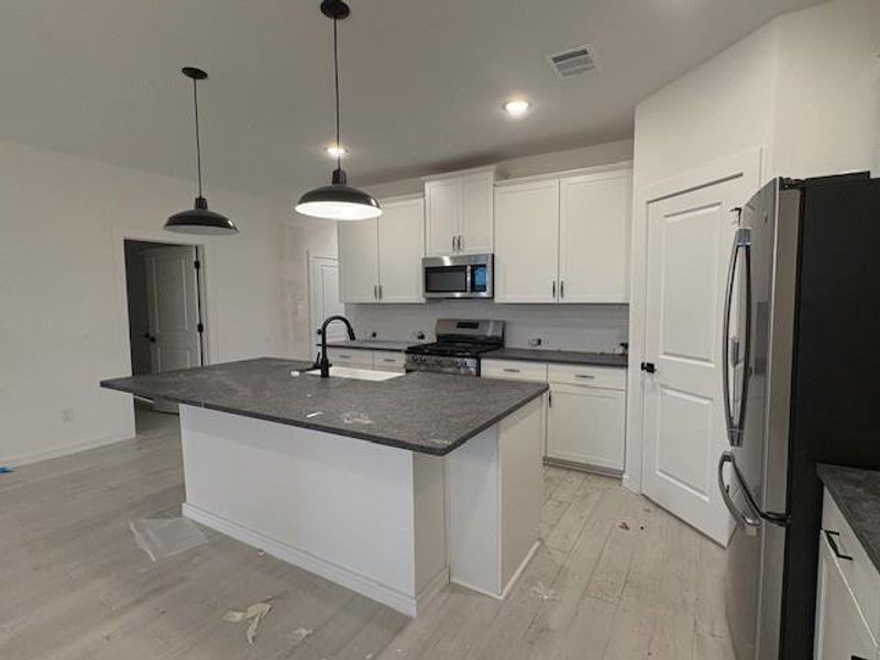 Furnished interior view inside a new home in Aspire at The Hills of Town Creek, Montgomery (Image 4). Furnished interior view inside a new home in Aspire at The Hills of Town Creek, Montgomery (Image 4).