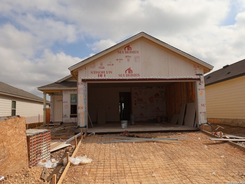 In-progress construction of a new home in Meadows at Clear Springs, New Braunfels, TX (Image 25). In-progress construction of a new home in Meadows at Clear Springs, New Braunfels, TX (Image 25).