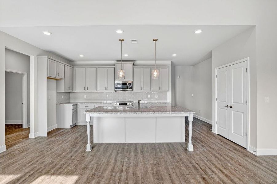 Furnished interior view inside a new home in , Homer (Image 10).