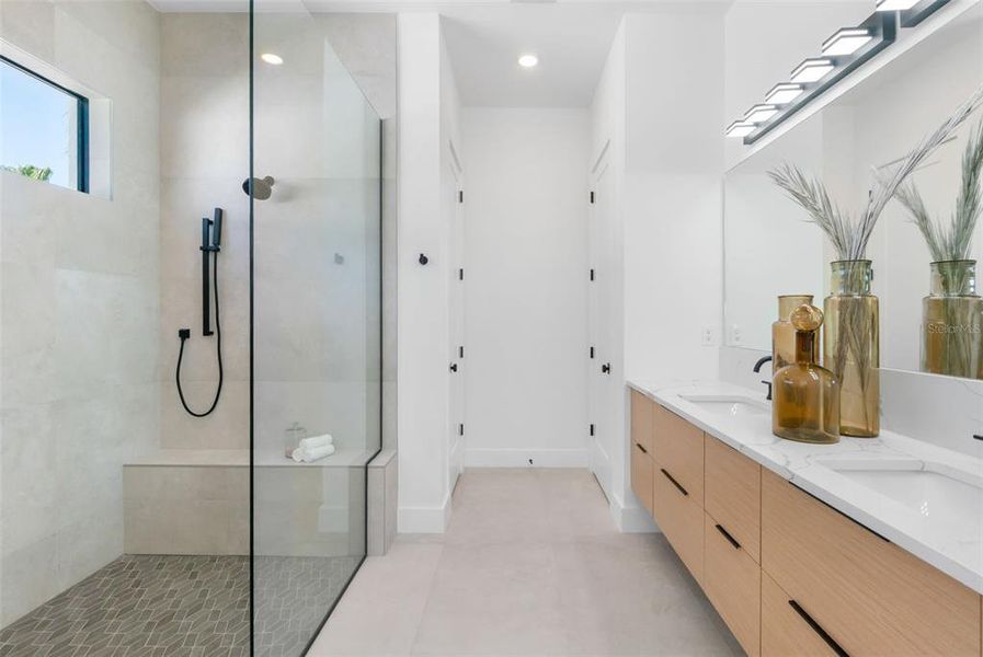 Furnished interior view inside a new home in , Sarasota (Image 8).