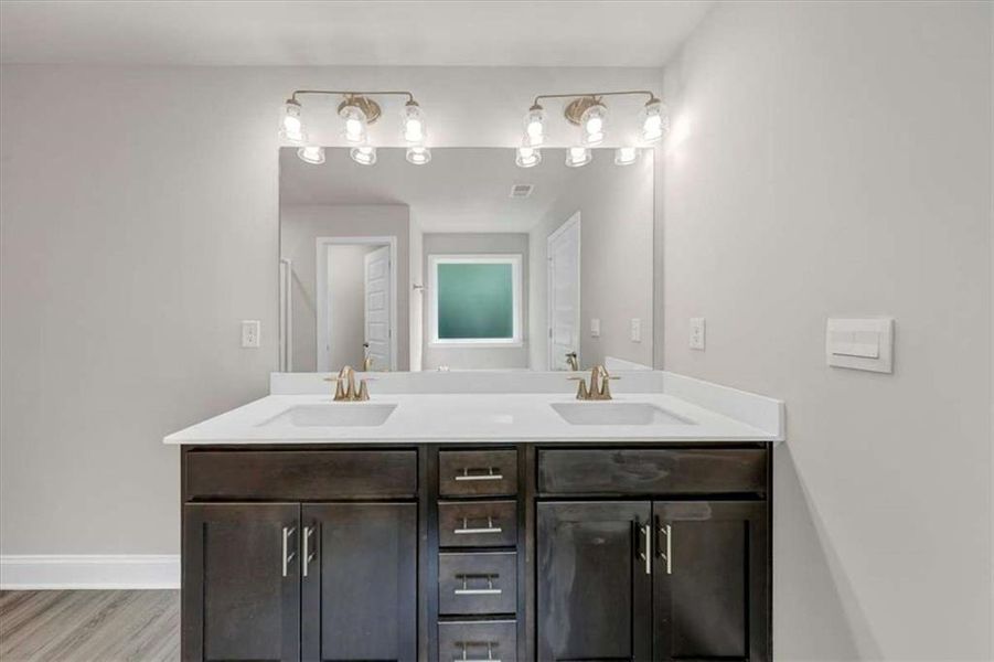 Furnished interior view inside a new home in Scarlett Place, Bowdon (Image 6).