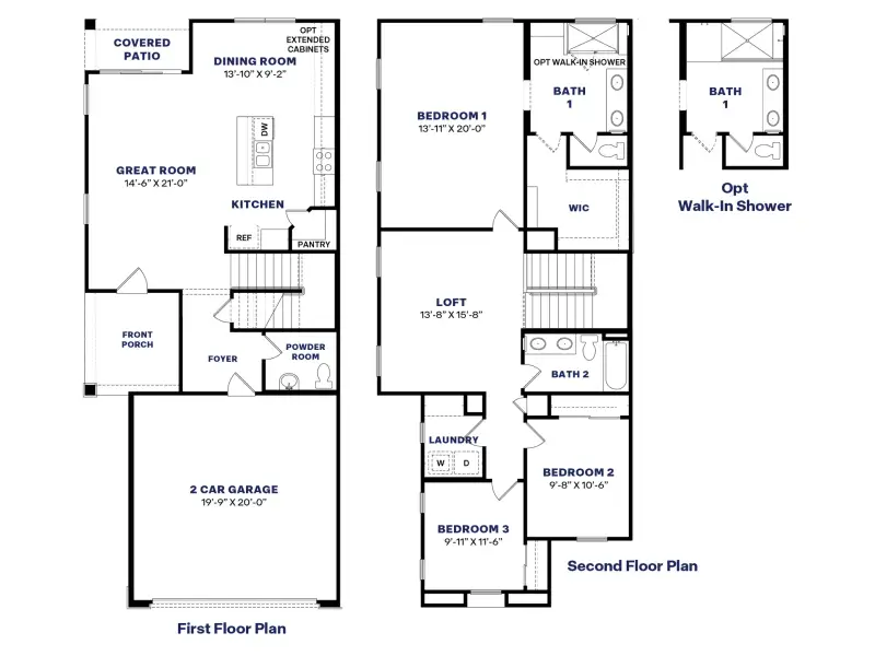 2D floor plan layout for the Little Rock by D.R. Horton in Upper Canyon, Phoenix, AZ (Image 3). 2D floor plan layout for the Little Rock by D.R. Horton in Upper Canyon, Phoenix, AZ (Image 3).