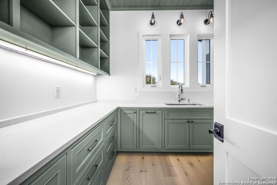 Furnished interior view inside a new home in , New Braunfels (Image 16).