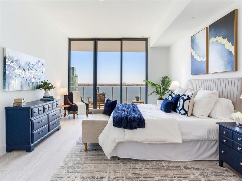 Furnished interior view inside a new home in , Tampa (Image 8).