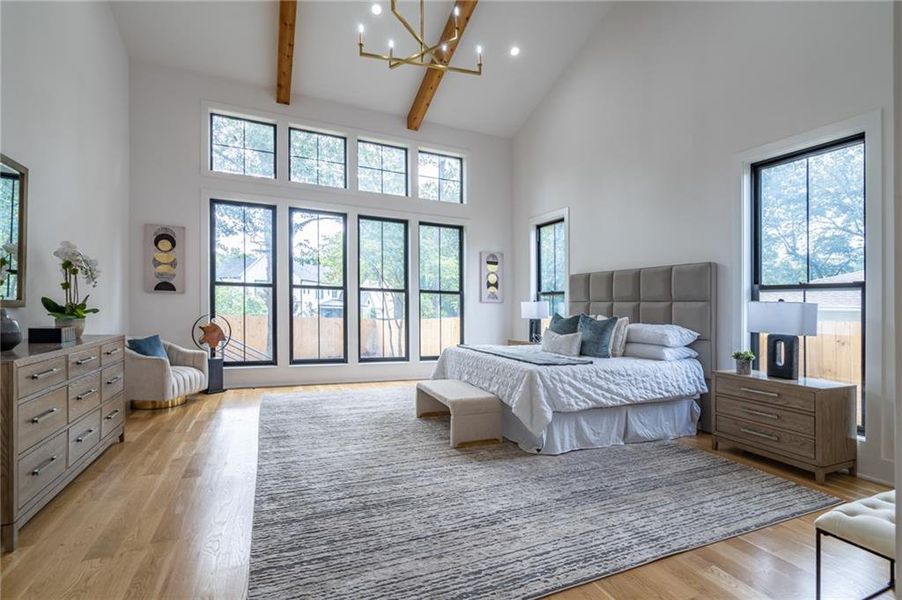Furnished interior view inside a new home in , Brookhaven (Image 27).