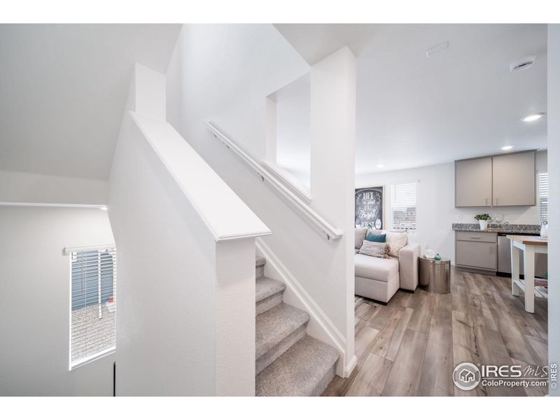 Furnished interior view inside a new home in , Johnstown (Image 8). Furnished interior view inside a new home in , Johnstown (Image 8).