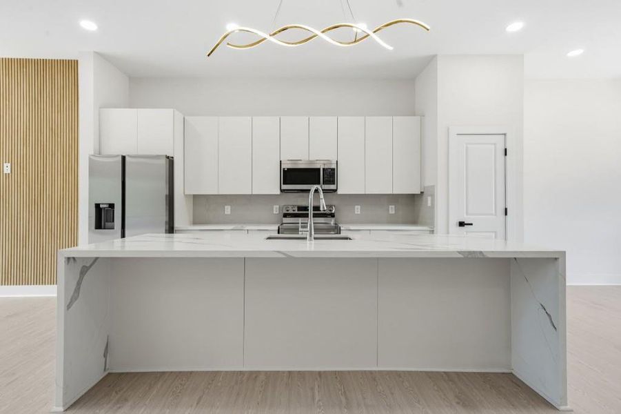 Furnished interior view inside a new home in , Decatur (Image 19).