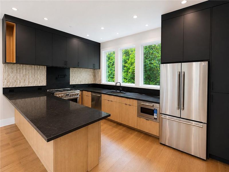 Furnished interior view inside a new home in , Atlanta (Image 12).