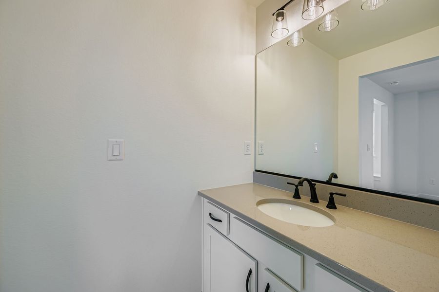 Furnished interior view inside a new home in Sterling Ranch 50s, Colorado Springs (Image 12).
