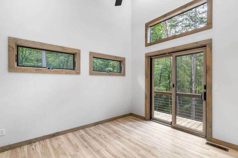 Spacious, unfurnished interior of a new home in , Morganton (Image 21).