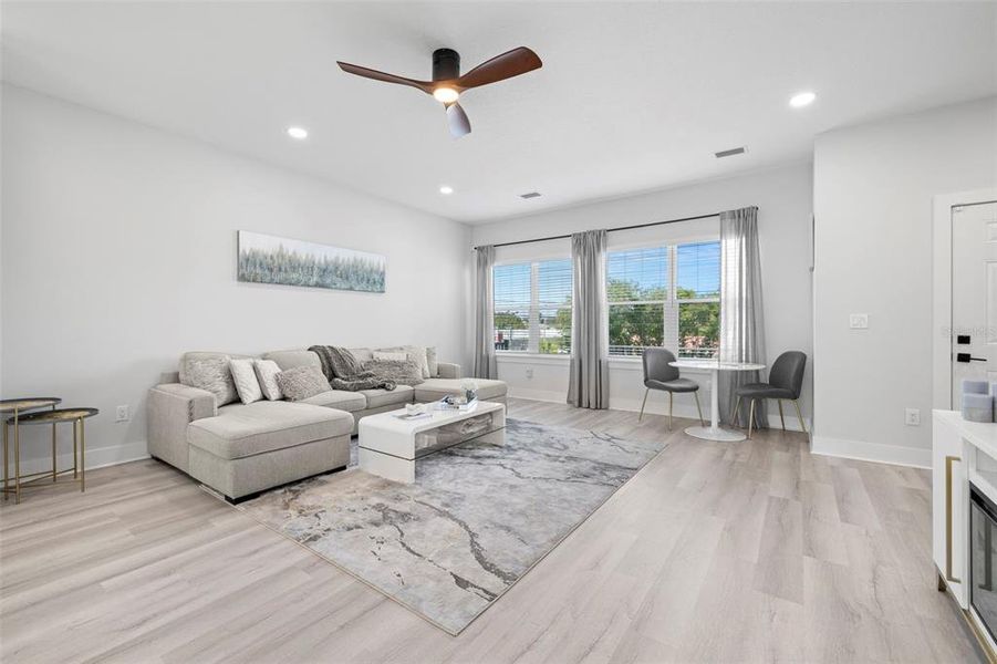 Furnished interior view inside a new home in , Tampa (Image 14).