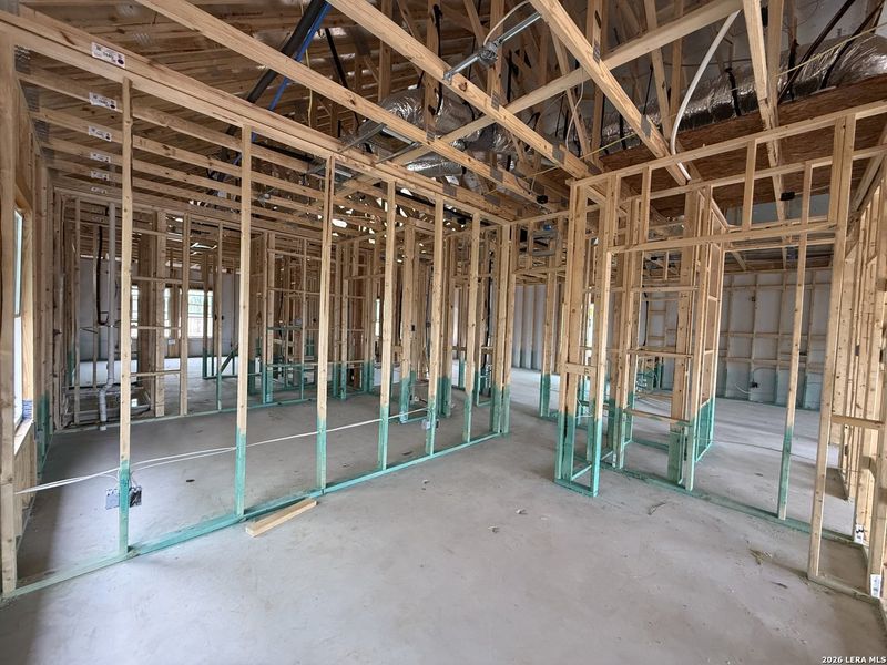 In-progress construction of a new home in The Wilder, Adkins, TX (Image 16).