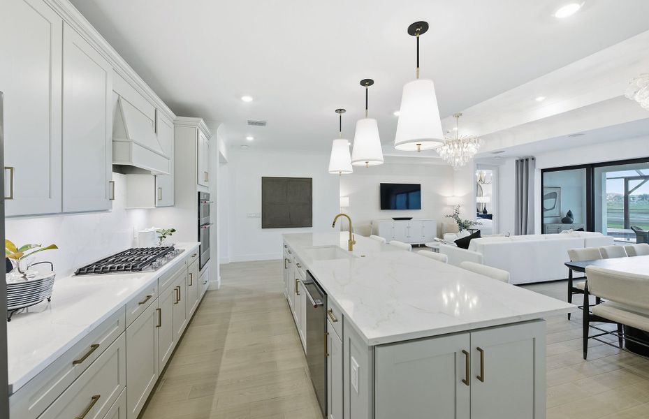 Representative furnished interior of a home built from the Astoria by Centex in The Strand at Cedar Grove, North Port (Image 12).