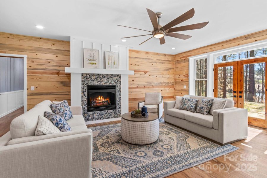 Furnished interior view inside a new home in , Salisbury (Image 36).