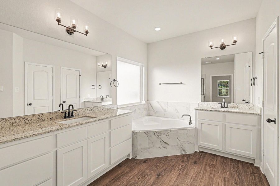 Furnished interior view inside a new home in Rose Hill Estates, Willis (Image 7).