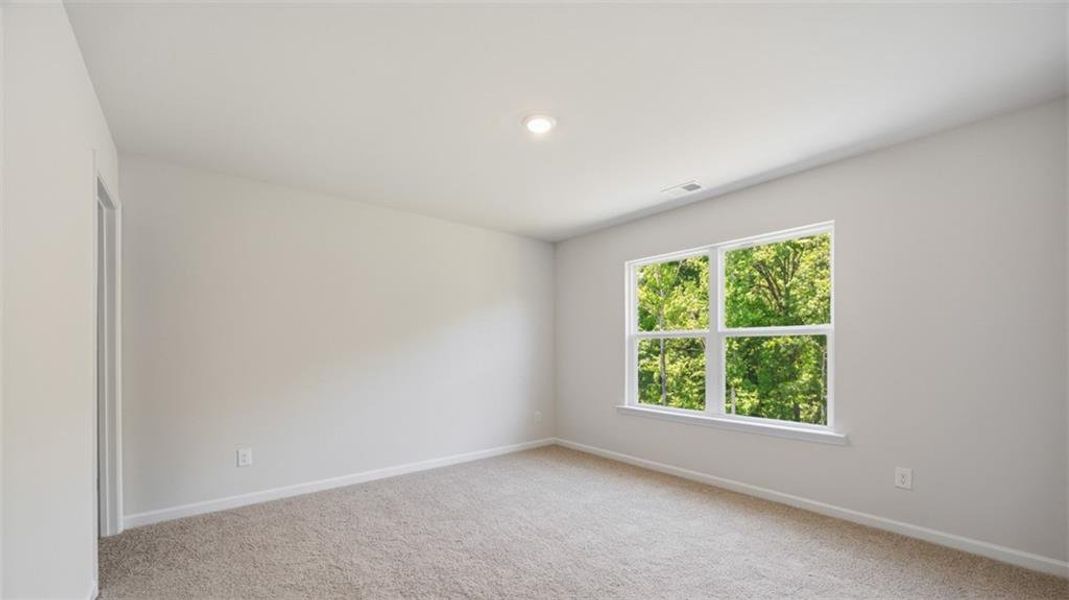 Spacious, unfurnished interior of a new home in The Gates at Pates Creek, Hampton (Image 21). Spacious, unfurnished interior of a new home in The Gates at Pates Creek, Hampton (Image 21).