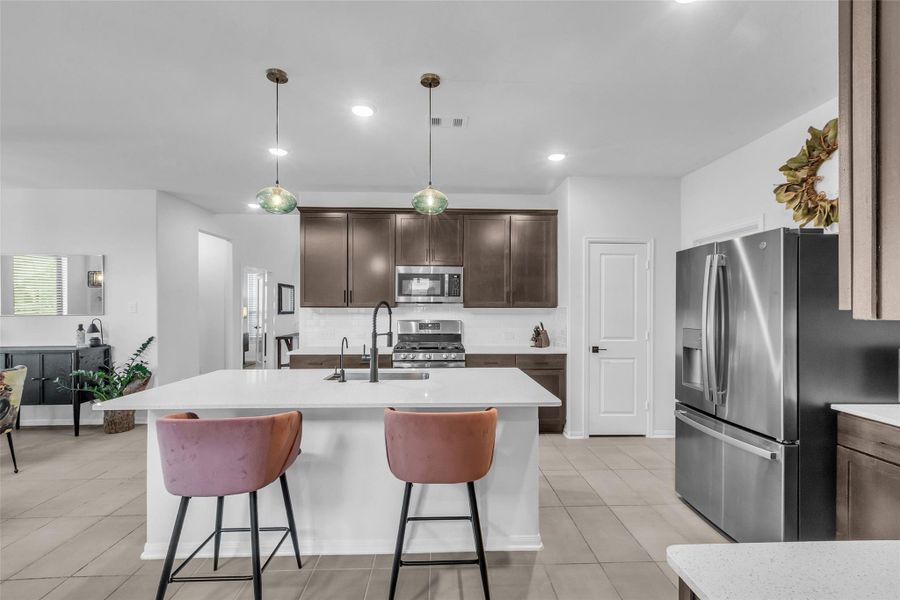 Furnished interior view inside a new home in Fairwater, Montgomery (Image 4).
