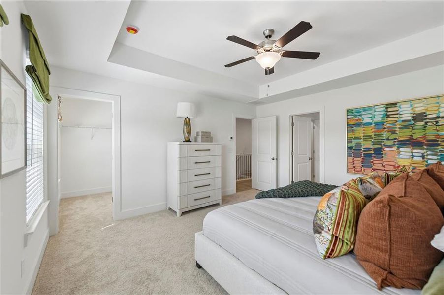 Furnished interior view inside a new home in Tribute, Hoschton (Image 15).