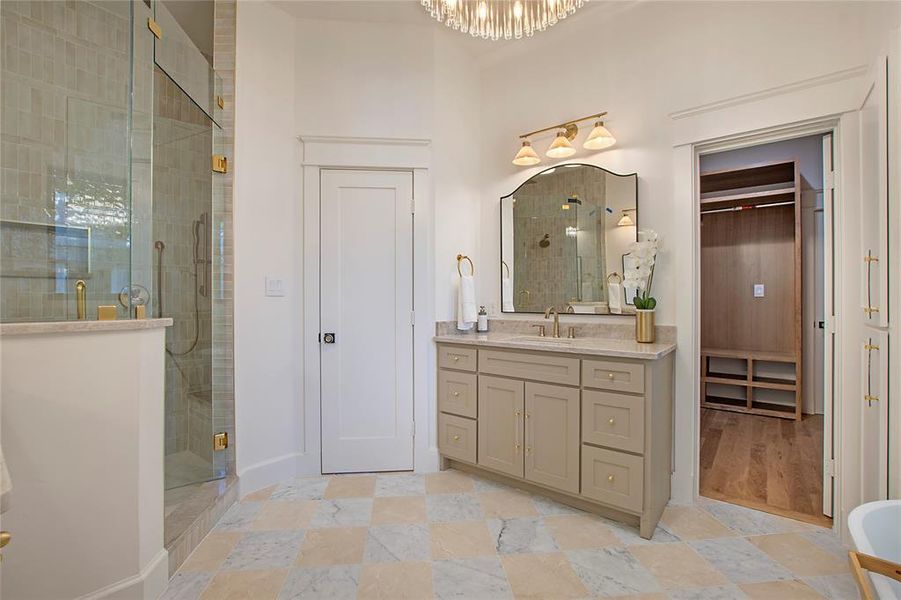 Furnished interior view inside a new home in , Dallas (Image 5). Furnished interior view inside a new home in , Dallas (Image 5).