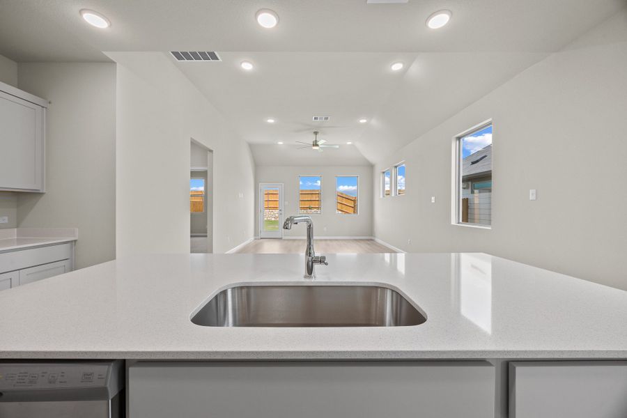 Close-up of interior finishes inside a home in Trinity Ranch, Elgin (Image 15).